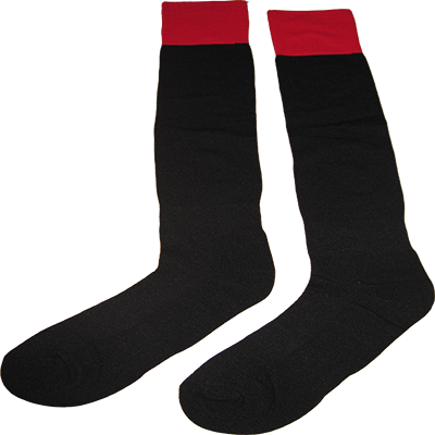 stm_ss - Sport Socks Black/Red